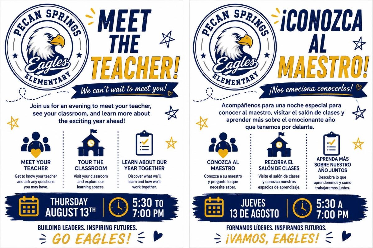 Meet the Teacher Flyer
